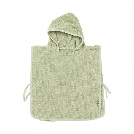 PONCHO DE BAÑO 1-3 YEARS ME-POPCORN SOFT OLIVE