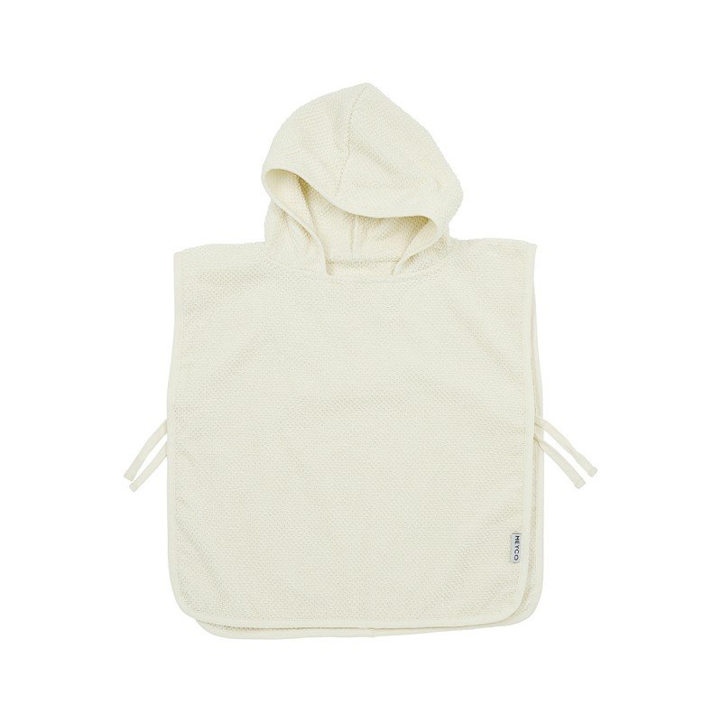 BATH PONCHO 1-3 YEARS ME-POPCORN NATUREL