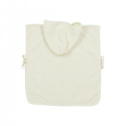 BATH PONCHO 1-3 YEARS ME-POPCORN NATUREL