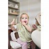 PACK 2 BABEROS RIZO CUADRADOS 27x43 CM ME-POPCORN NATUREL/S.OLIVE