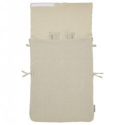 UNIV.FOOTMUFF CAR SEAT G.0 PWM 40x82 CM ME-UNI SAND