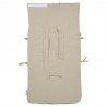 UNIV.FOOTMUFF CAR SEAT G.0 PWM 40x82 CM ME-UNI SAND