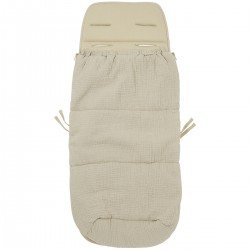 UNIV.STROLLER FOOTMUFF PW-MUSL 45x130 CM ME-UNI SAND