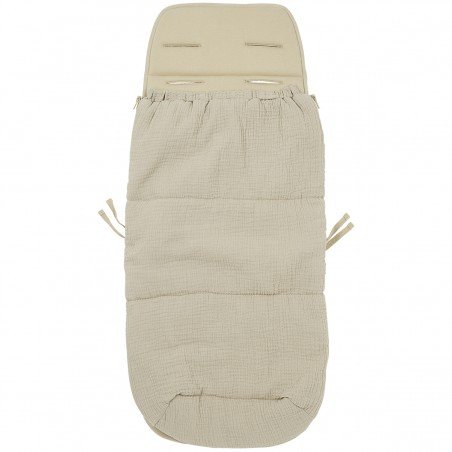 UNIV.STROLLER FOOTMUFF PW-MUSL 45x130 CM ME-UNI SAND