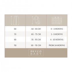 P.W.MUSLIN S.BAG SLEV.TOG 0.5 60 CM ME-UNI SOFT SAND