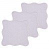 PACK 3 TOALLAS FACIALES 30x30 CM ME-TERRY WAVY SOFT LAVENDER