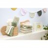 PACK 6 TOALLA FACIALES 30x30 CM ME-POPCORN NATUREL/S.OLIVE