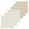 FACECLOTH 6-PACK 30x30 CM ME-POPCORN NATUREL/S.SAND