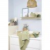 MUSELINA LAVADA GDE PACK DE 2 120x120 CM ME-UNI NATUREL/S.OLIVE