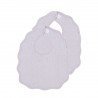 PACK 2 BABEROS RIZO OVALADOS 25x34 CM ME-TERRY WAVY SOFT LAVENDER