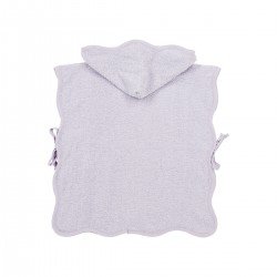 PONCHO DE BAÑO 1-3 YEARS ME-TERRY WAVY SOFT LAVENDER