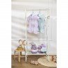 PONCHO DE BAÑO 1-3 YEARS ME-TERRY WAVY SOFT LAVENDER