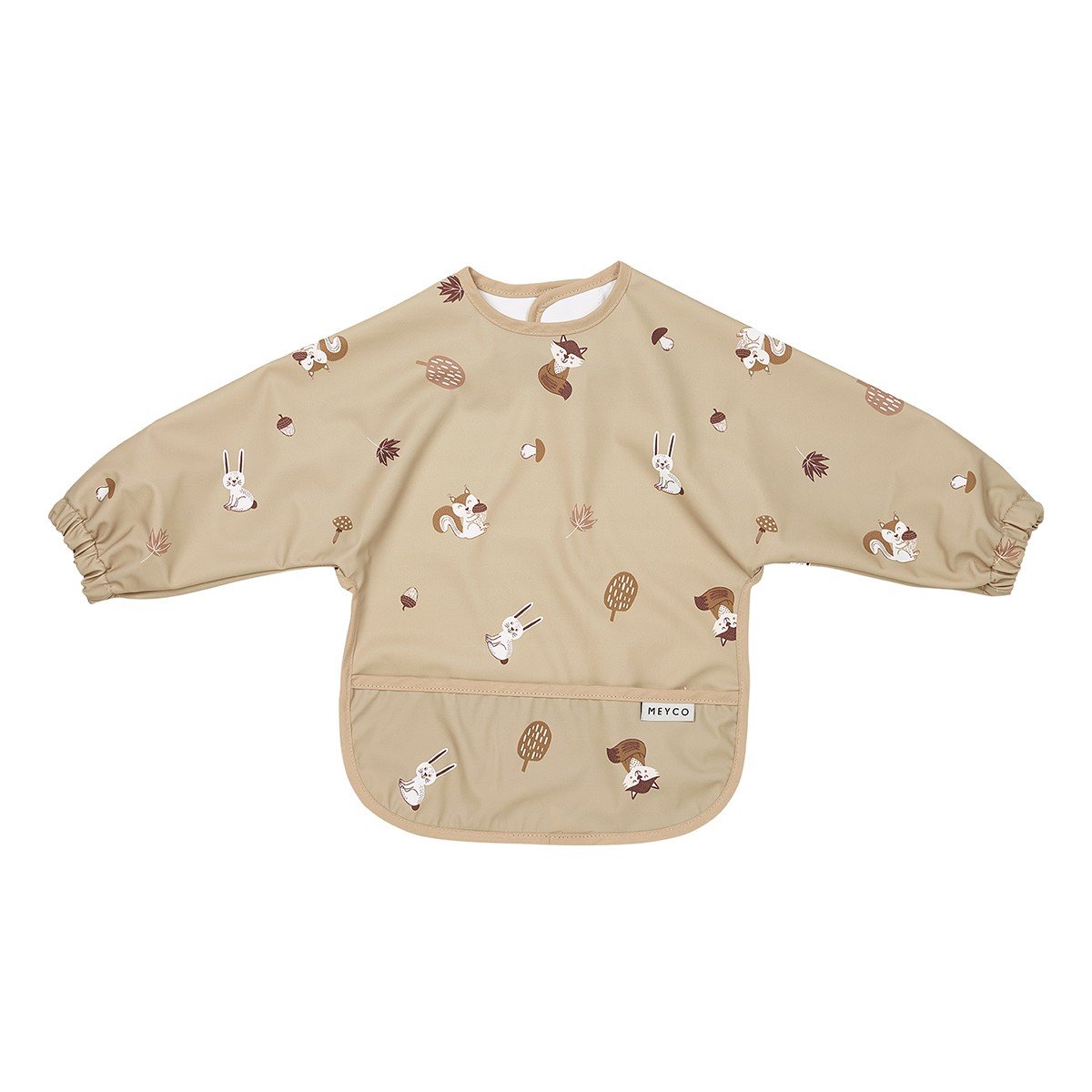 PU BIB WITH SLEEVES 9-18m...