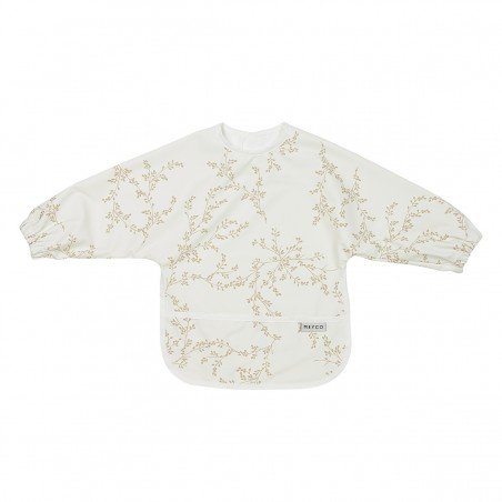 PU BIB WITH SLEEVES 9-18m ME-BRANCHES SAND