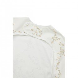 PU BIB WITH SLEEVES 9-18m ME-BRANCHES SAND
