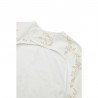 PU BIB WITH SLEEVES 9-18m ME-BRANCHES SAND
