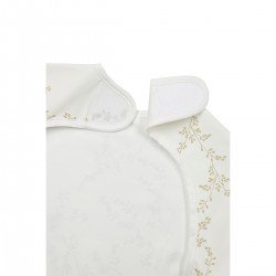 PU BIB WITH SLEEVES 9-18m ME-BRANCHES SAND