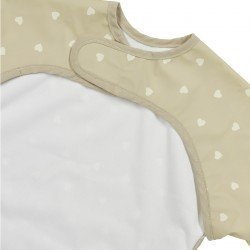 BABERO PU CON MANGAS 6-18m ME-SWEET HEART SAND/SOFT SAND