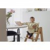 PU BIB WITH SLEEVES 6-18m ME-SWEET HEART SAND/SOFT SAND