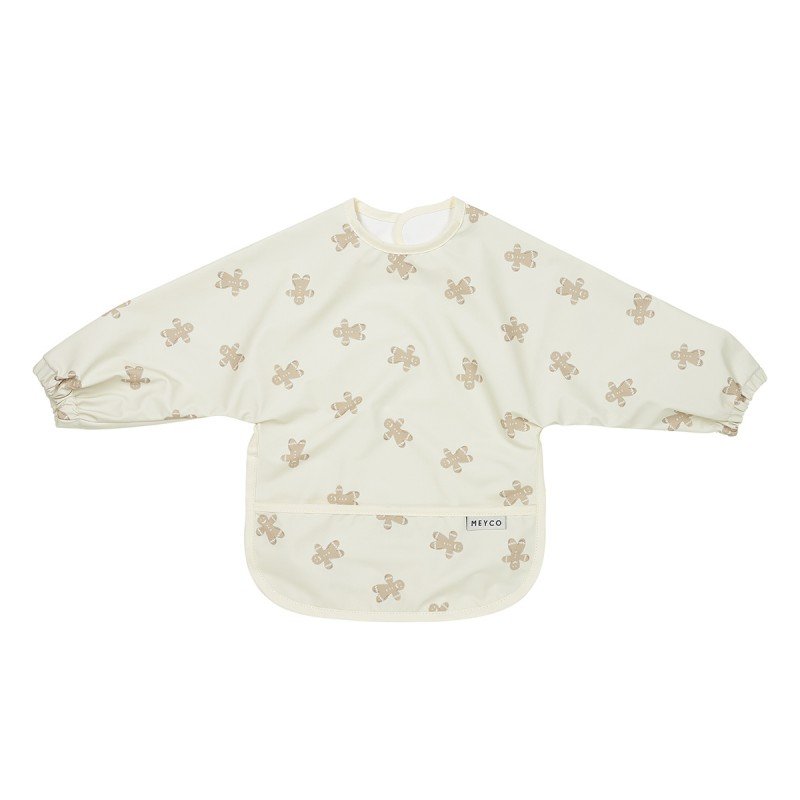 BABERO PU CON MANGAS 9-18m ME-GINGERBREAD SOFT SAND