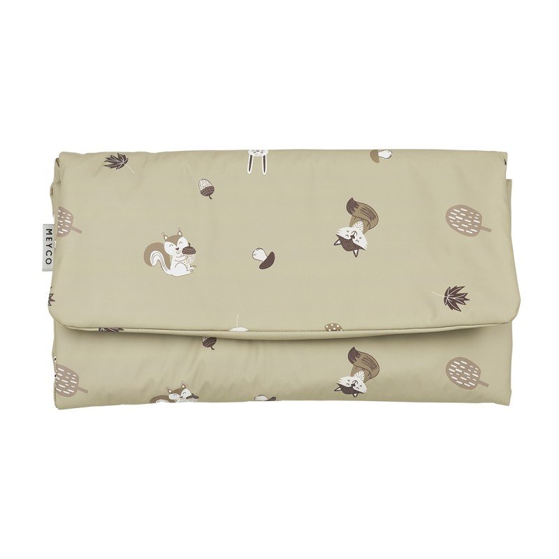 TRAVEL CHANGING MAT 36x70x1 CM ME-FOREST ANIMALS MULTICOLOUR