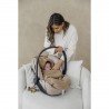 SWADDLE BLANKET G.0 BEAR .. ME-BEAR WARM BROWN