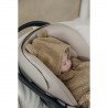 SWADDLE BLANKET G.0 BEAR .. ME-BEAR WARM BROWN