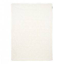 MANTA MINICUNA ALGODÓN 75x100 CM ME-KNOTS TEDDY OFF WHITE