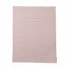 COTTON BLANKET CRIB 75x100 CM ME-KNOTS ROSE