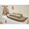 COTTON BLANKET CRIB 75x100 CM ME-MINI KNOTS SAND