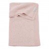 COTTON BLANKET CRIB 75x100 CM ME-MINI KNOTS SOFT PINK