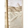 MANTA MINICUNA ALGODÓN 75x100 CM ME-KNOTS TEDDY SOFT SAND