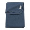 POLYCOT. BLANKET CRIB TOG 1.0 75x100 CM ME-PURE FLANNEL INDIGO