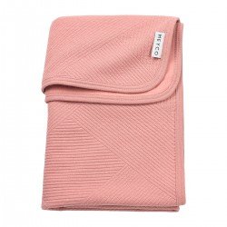 POLYCOT. BLANKET CRIB TOG 1.0 75x100 CM ME-PURE FLANNEL ROSE