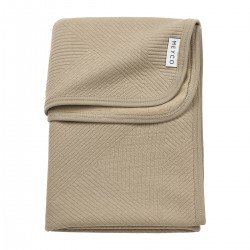 POLYCOT. BLANKET CRIB TOG 1.0 75x100 CM ME-PURE FLANNEL TAUPE