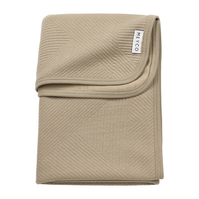 POLYCOT. BLANKET CRIB TOG 1.0 75x100 CM ME-PURE FLANNEL TAUPE
