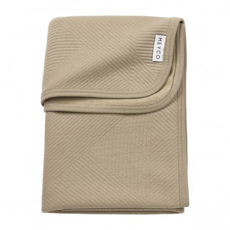 POLYCOT. BLANKET CRIB TOG 1.0 75x100 CM ME-PURE FLANNEL TAUPE