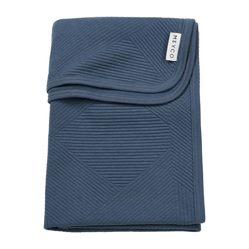 POLYCT. BLANKET CRIB TOG 0.5 75x100 CM ME-PURE INDIGO
