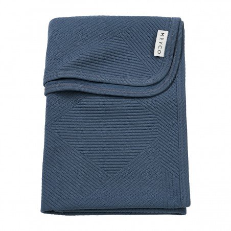 POLYCT. BLANKET CRIB TOG 0.5 75x100 CM ME-PURE INDIGO