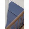 POLYCT. BLANKET CRIB TOG 0.5 75x100 CM ME-PURE INDIGO