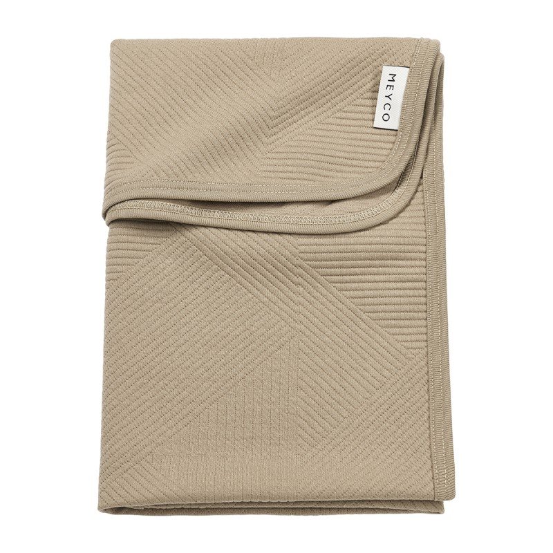 POLYCT. BLANKET CRIB TOG 0.5 75x100 CM ME-PURE TAUPE