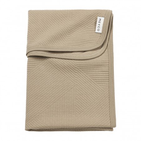 POLYCT. BLANKET CRIB TOG 0.5 75x100 CM ME-PURE TAUPE
