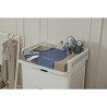 MUSLIN SWADDLES P.WASH. 2 PACK 120x120 CM ME-UNI JEANS BLUE/INDIGO