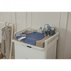 MUSELINA MEDIANA PACK DE 3 70x70 CM ME-UNI NAT/J.BLUE/IND.