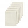MUSELINA MEDIANA PACK DE 6 70x70 CM ME-UNI NATURE