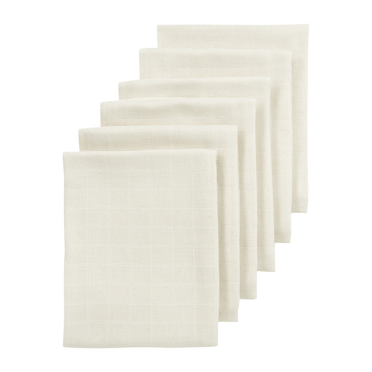 MUSLIN SQUARES 6-PACK 70x70...