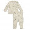 PIJAMA 2 PCS. CANALÉ 50/56 ME-RIB MINI SPOT SAND MELANGE