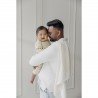 RIBBED PYJAMA 2 PCS. 62/68 ME-RIB MINI SPOT SAND MELANGE