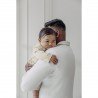 PIJAMA 2 PCS. CANALÉ 62/68 ME-RIB MINI SPOT SAND MELANGE
