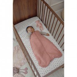 SABANA BAJERA AJUST.CUNA 60 60x120 CM ME-MINI PANTHER SOFT PINK